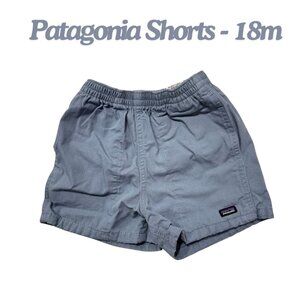 Patagonia Toddler Blue Shorts - 18m Boy
